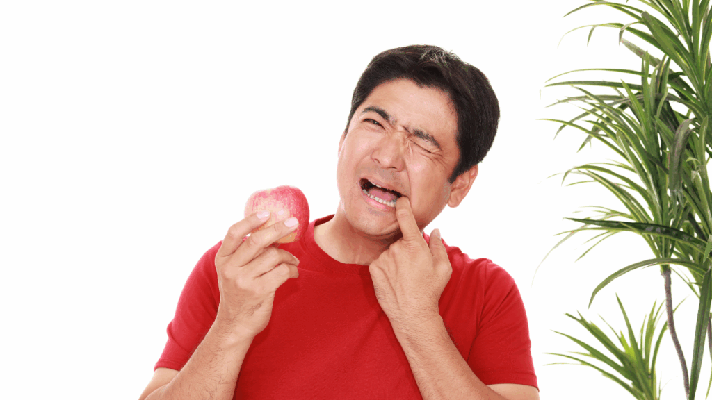 Odsłonięte szyjki zębowe - reakcja bólowa na bodźce