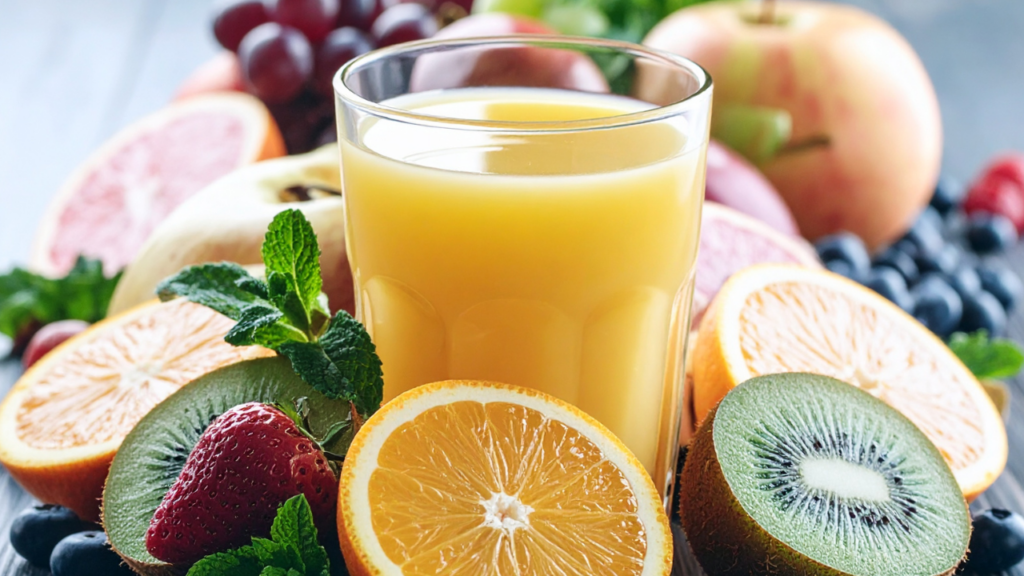 Po wypiciu soku warto przepłukać jamę ustną wodą